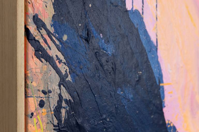 Original Abstract Expressionism Abstract Painting by Jessie Woodward