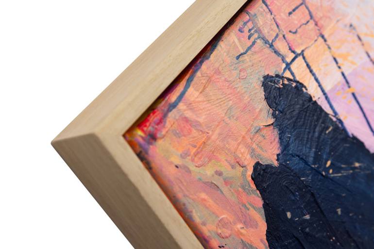 Original Abstract Expressionism Abstract Painting by Jessie Woodward