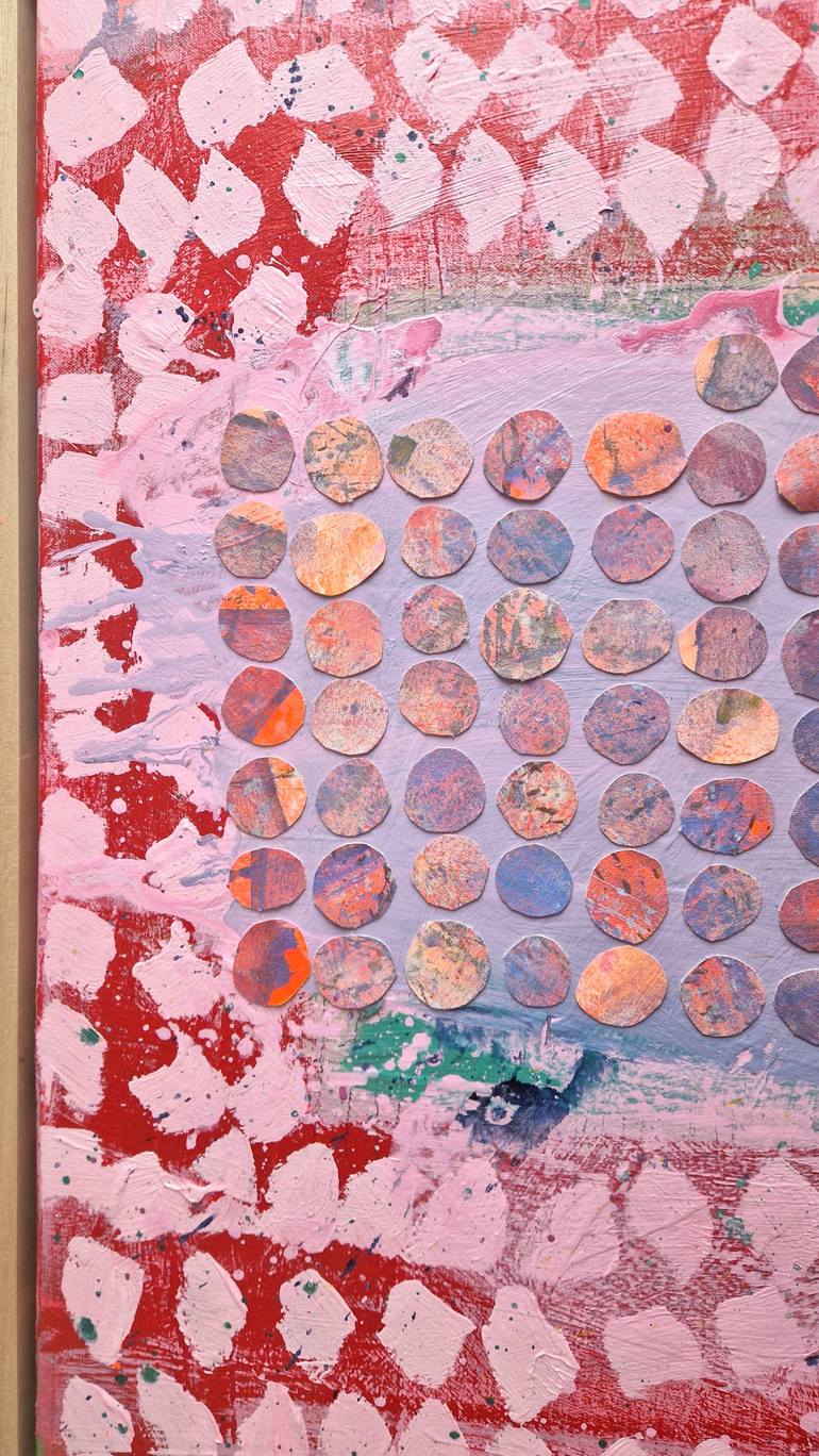 Original Abstract Expressionism Abstract Painting by Jessie Woodward
