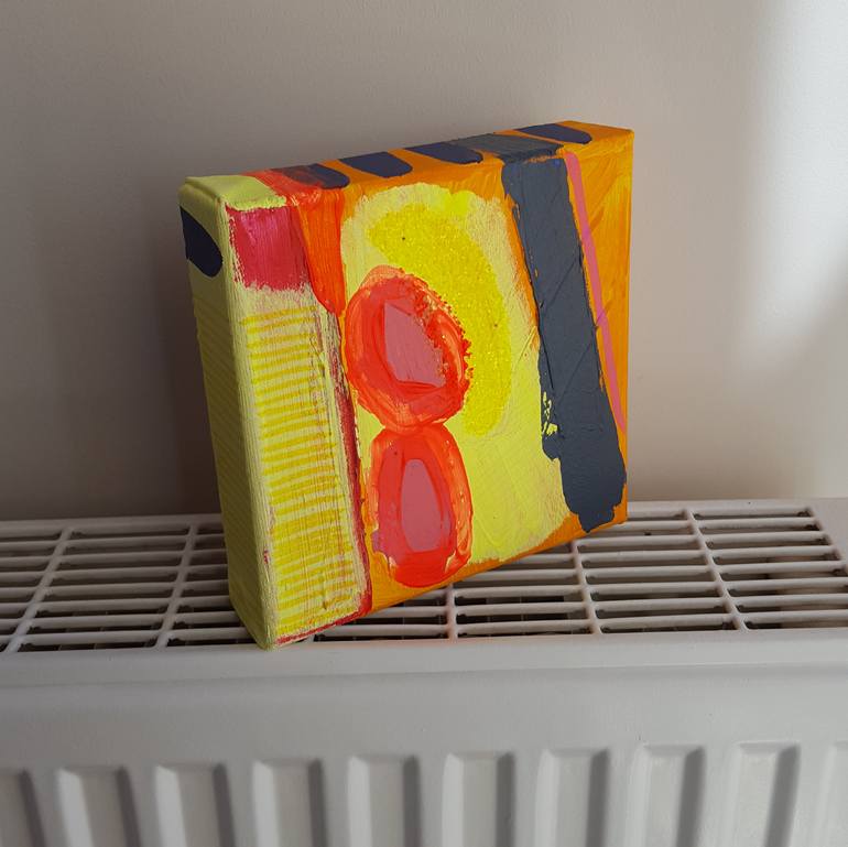 Original Abstract Expressionism Abstract Painting by Jessie Woodward