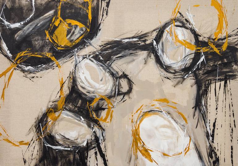Original Contemporary Abstract Paintings by Agnieszka Potocka-Makoś
