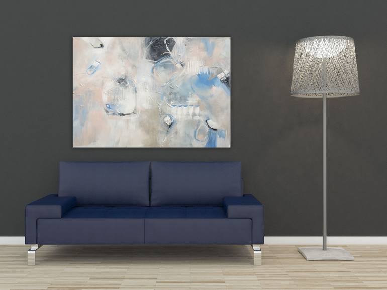 Original Modern Abstract Painting by Agnieszka Potocka-Makoś