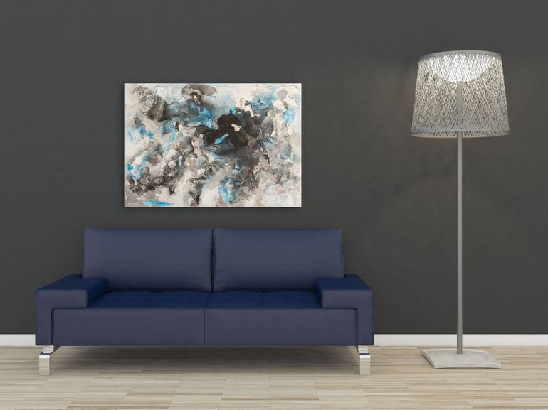 Original Modern Abstract Painting by Agnieszka Potocka-Makoś