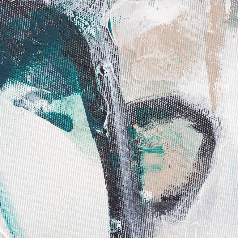 Original Abstract Expressionism Abstract Painting by Agnieszka Potocka-Makoś