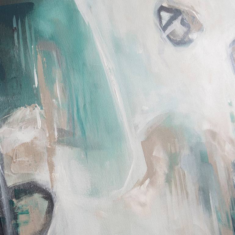 Original Abstract Expressionism Abstract Painting by Agnieszka Potocka-Makoś