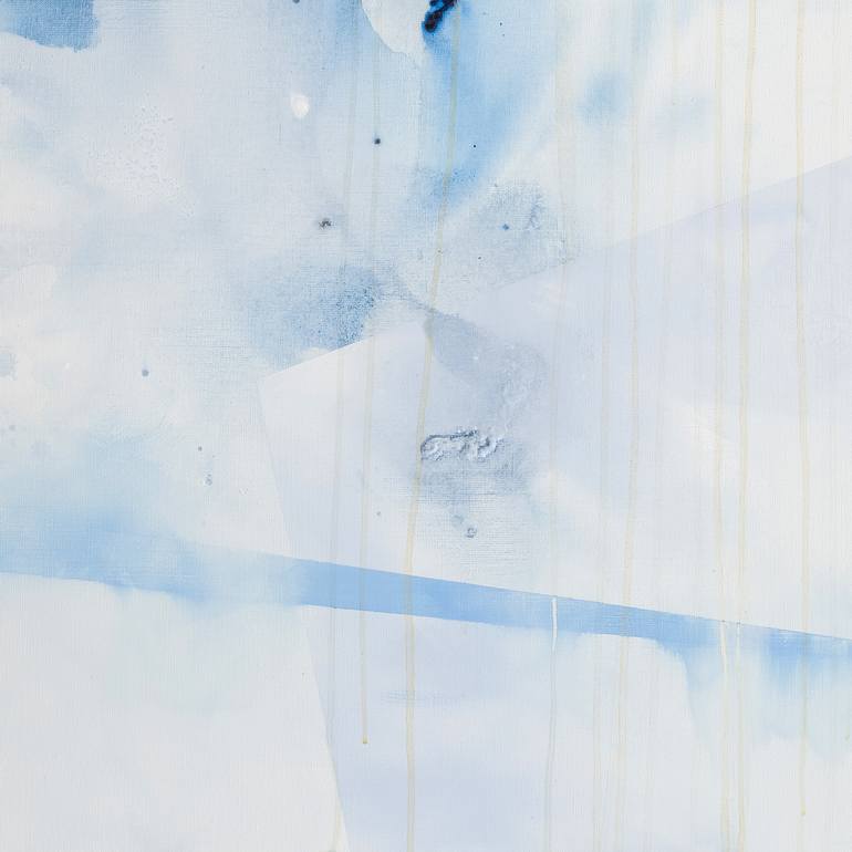 Original Minimalism Abstract Painting by Agnieszka Potocka-Makoś