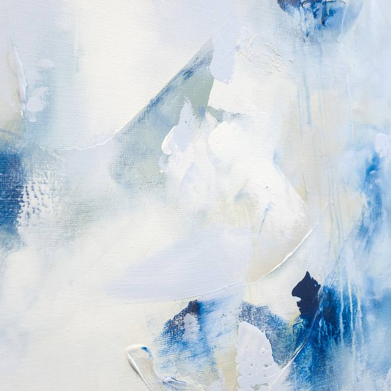 Original Abstract Expressionism Abstract Painting by Agnieszka Potocka-Makoś
