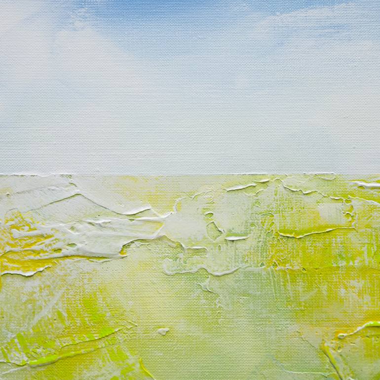 Original Abstract Landscape Painting by Agnieszka Potocka-Makoś