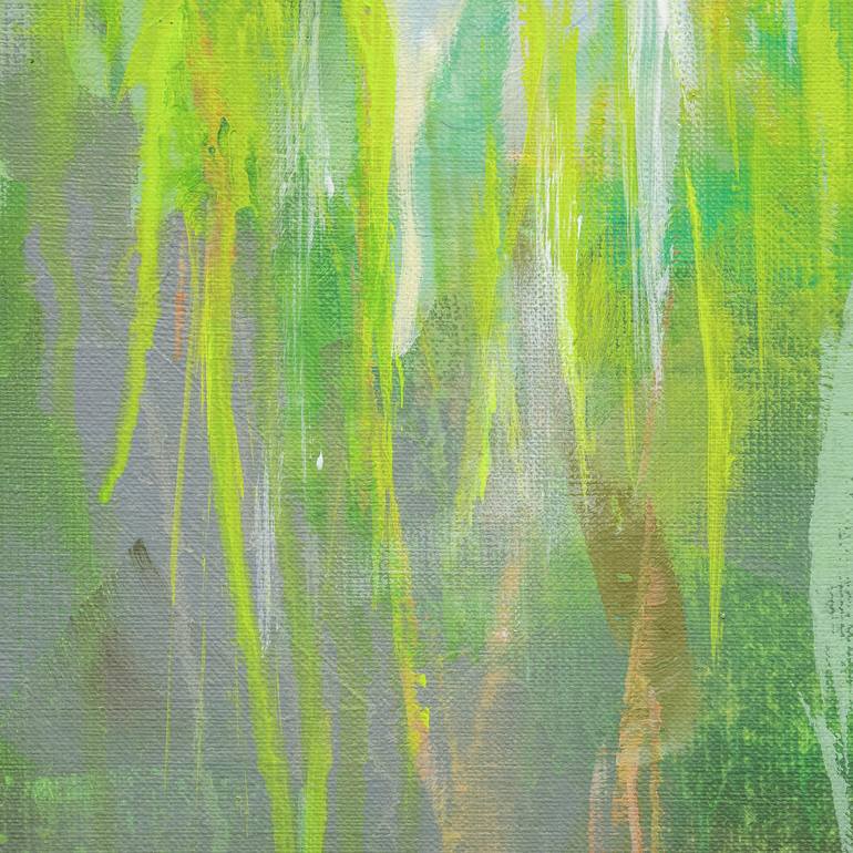 Original Abstract Nature Painting by Agnieszka Potocka-Makoś