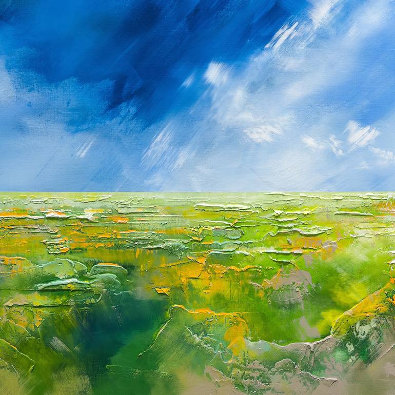 Original Contemporary Landscape Painting by Agnieszka Potocka-Makoś