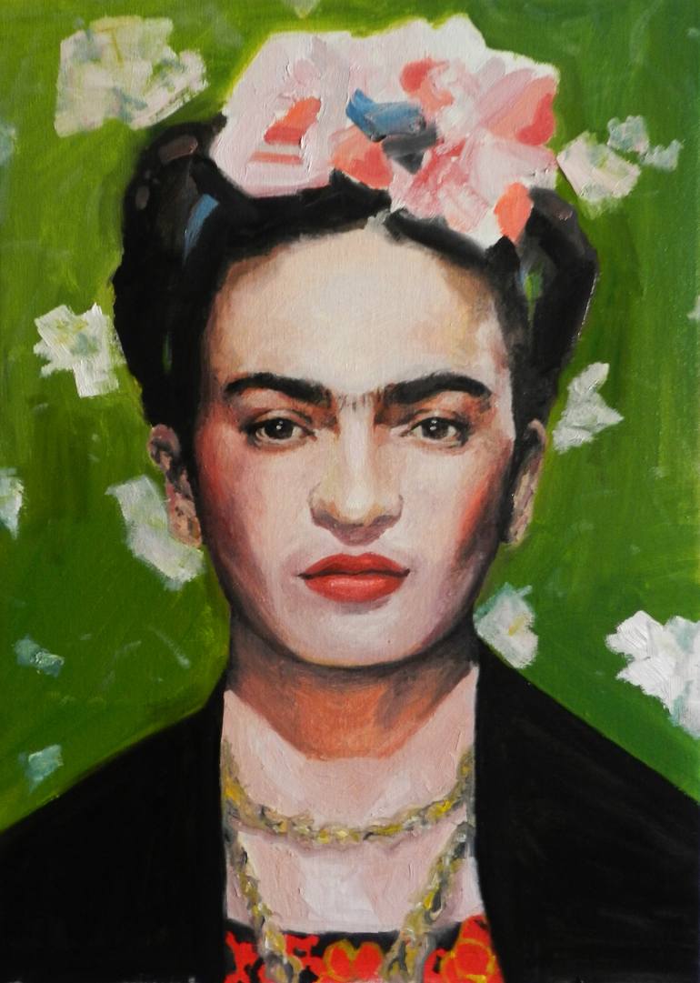 FRIDA KAHLO Painting by Pedro Buquet | Saatchi Art