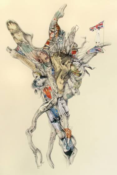 Print of People Collage by Jennie Jewitt-Harris