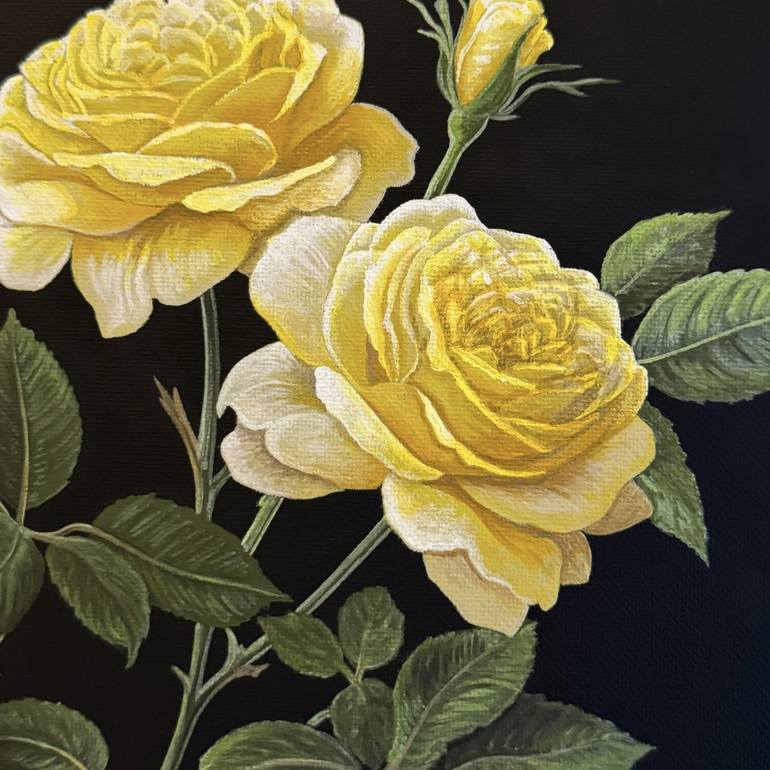 Original Realism Floral Painting by Mason Holcomb