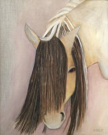 Original Expressionism Animal Paintings by Debbie Zick