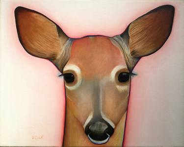 Original Expressionism Animal Paintings by Debbie Zick