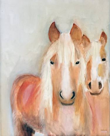 Original Expressionism Animal Paintings by Debbie Zick