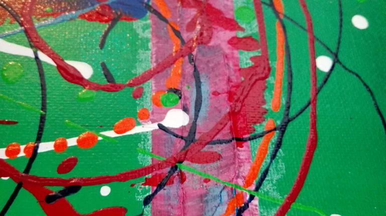 Original Conceptual Abstract Painting by Dermot Daly