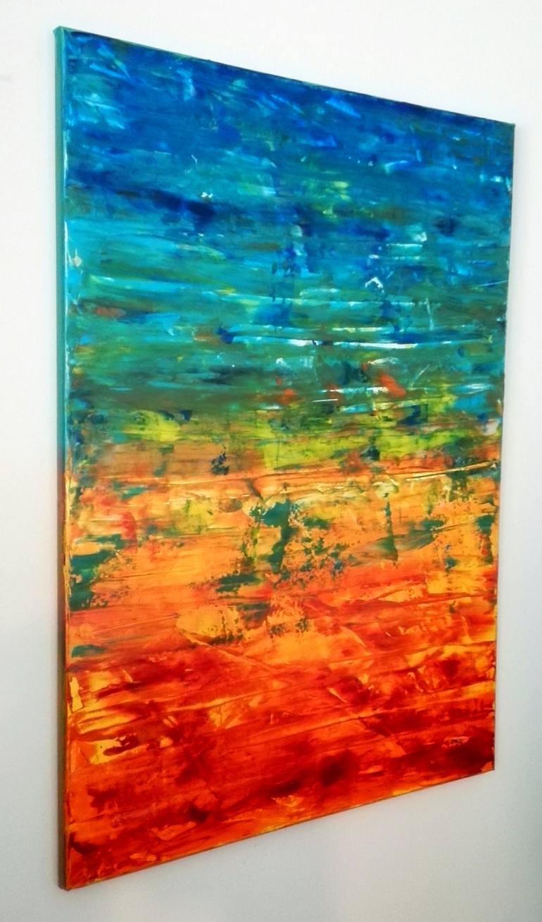 Original Conceptual Abstract Painting by Dermot Daly