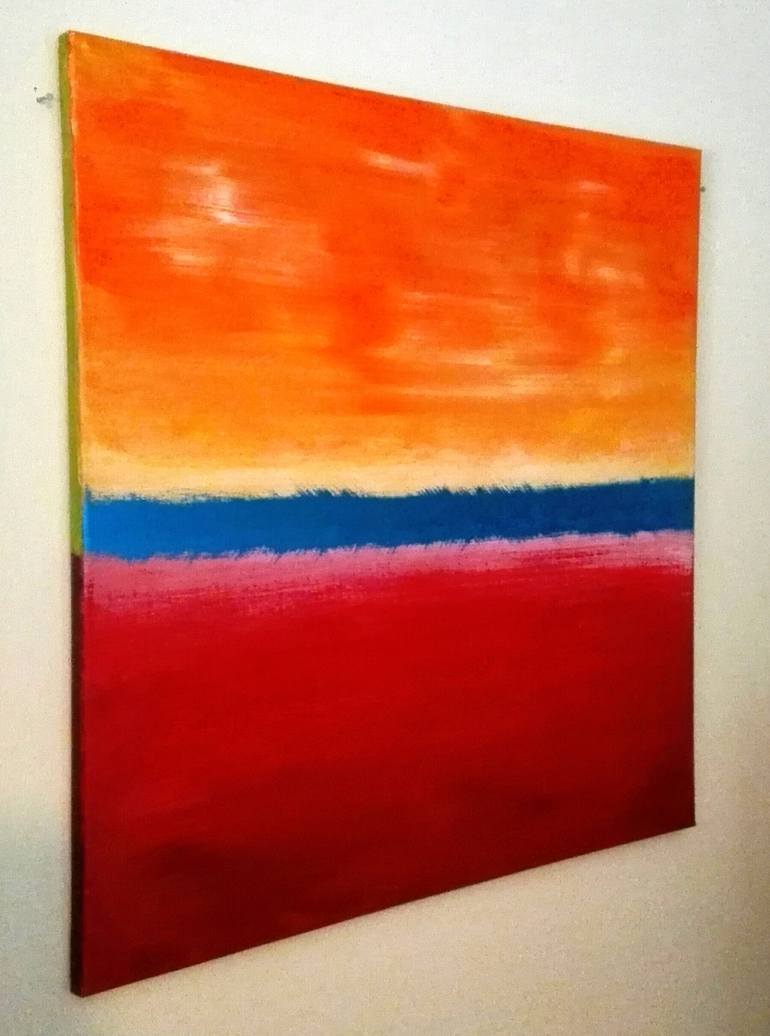 Original Abstract Expressionism Abstract Painting by Dermot Daly