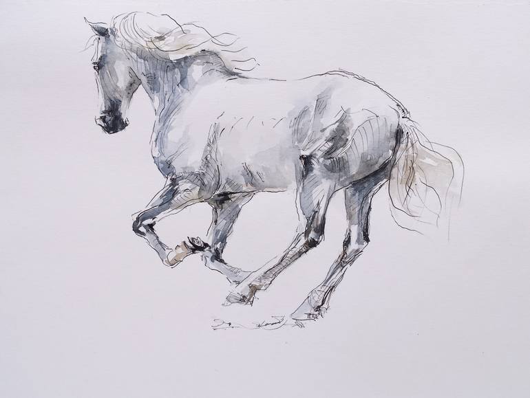 awesome drawings of horses