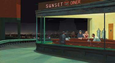 Sunset Diner - Limited Edition of 25 thumb