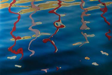 Original Abstract Water Paintings by Harry Chandler