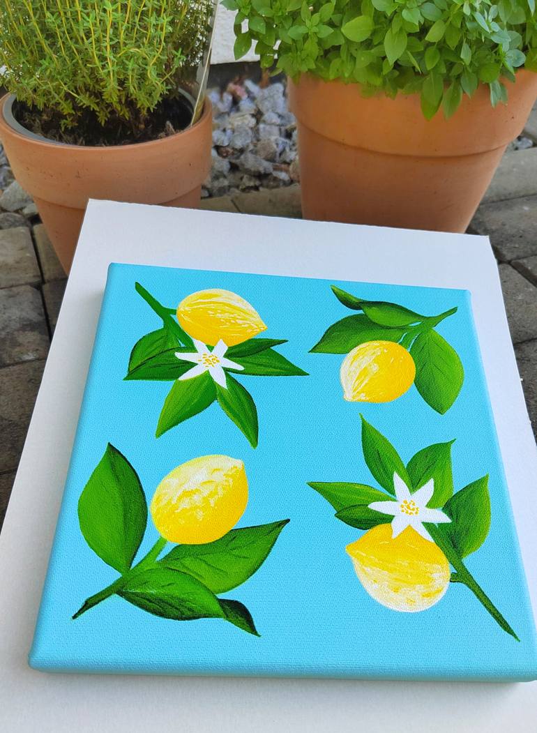 Original Art Deco Food & Drink Painting by Anastasia Gehring