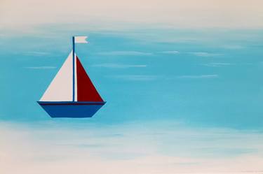 Original Boat Paintings by Anastasia Gehring