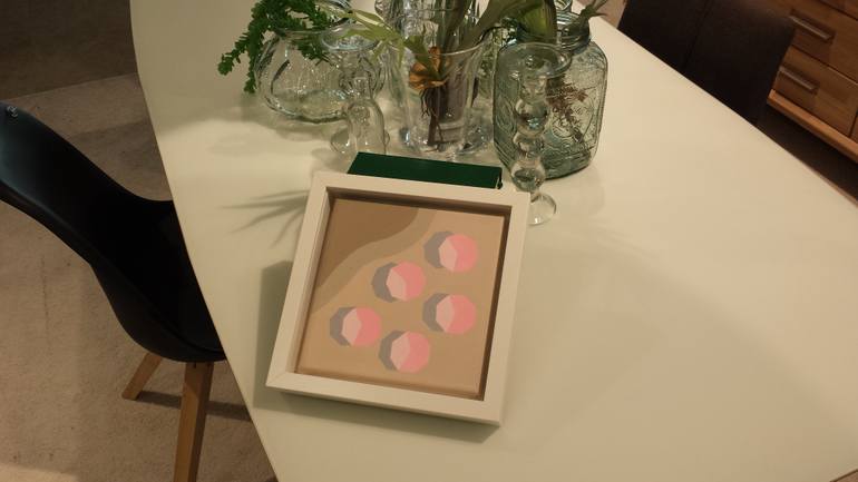 Original Art Deco Beach Painting by Anastasia Gehring