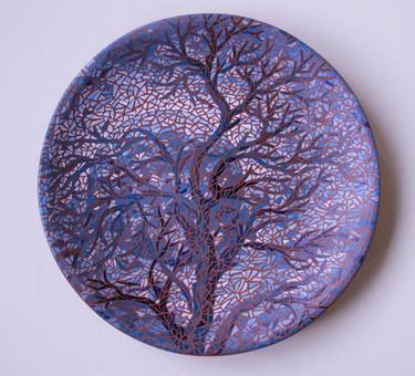 Winter. Decorative plate thumb