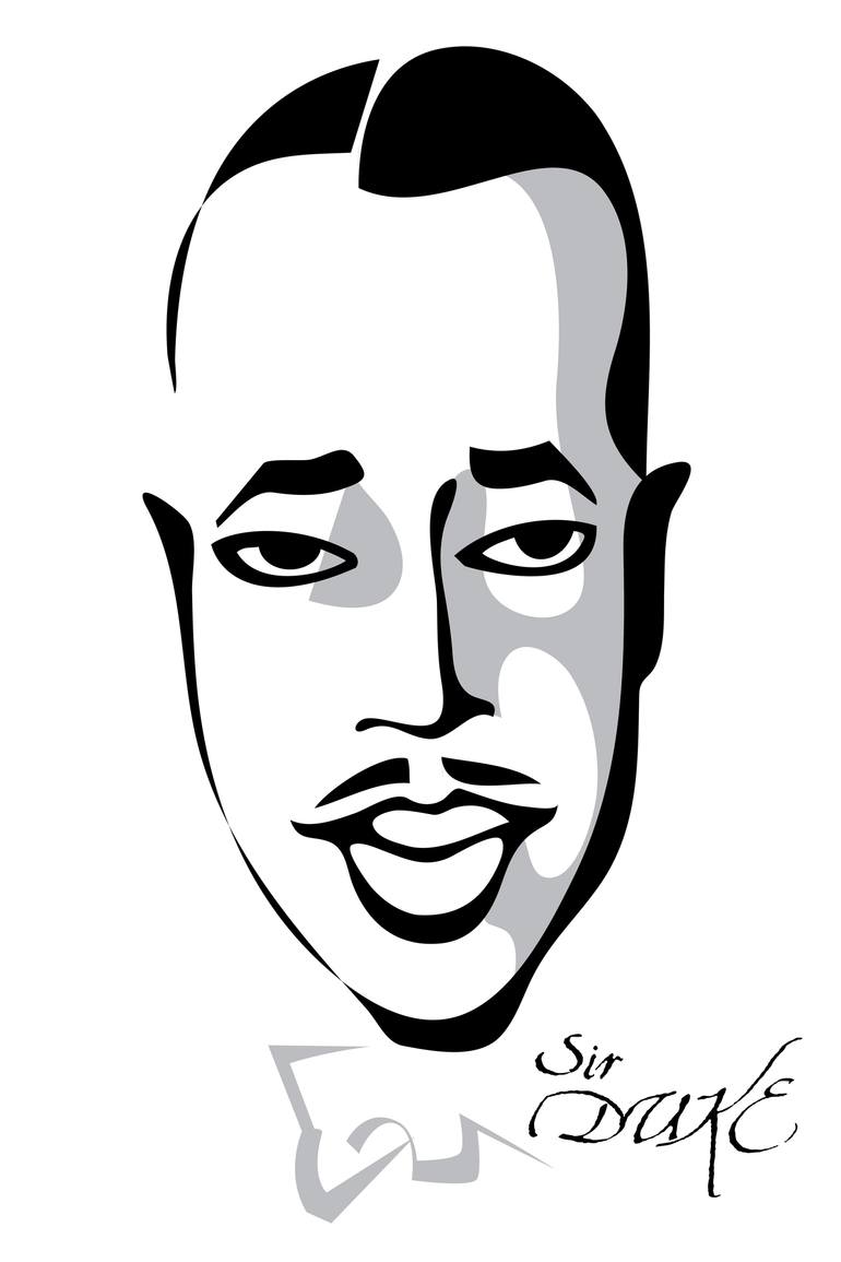 Sir Duke Printmaking by Pavel Sluzky Saatchi Art