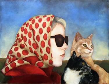 Original Cats Paintings by René Hein