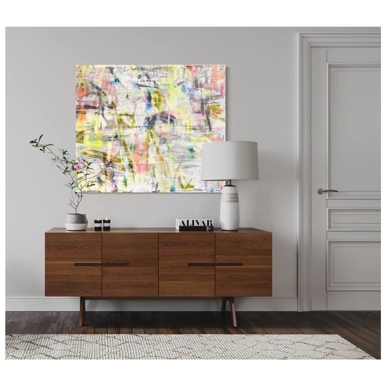 Original Abstract Painting by Maria Esmar