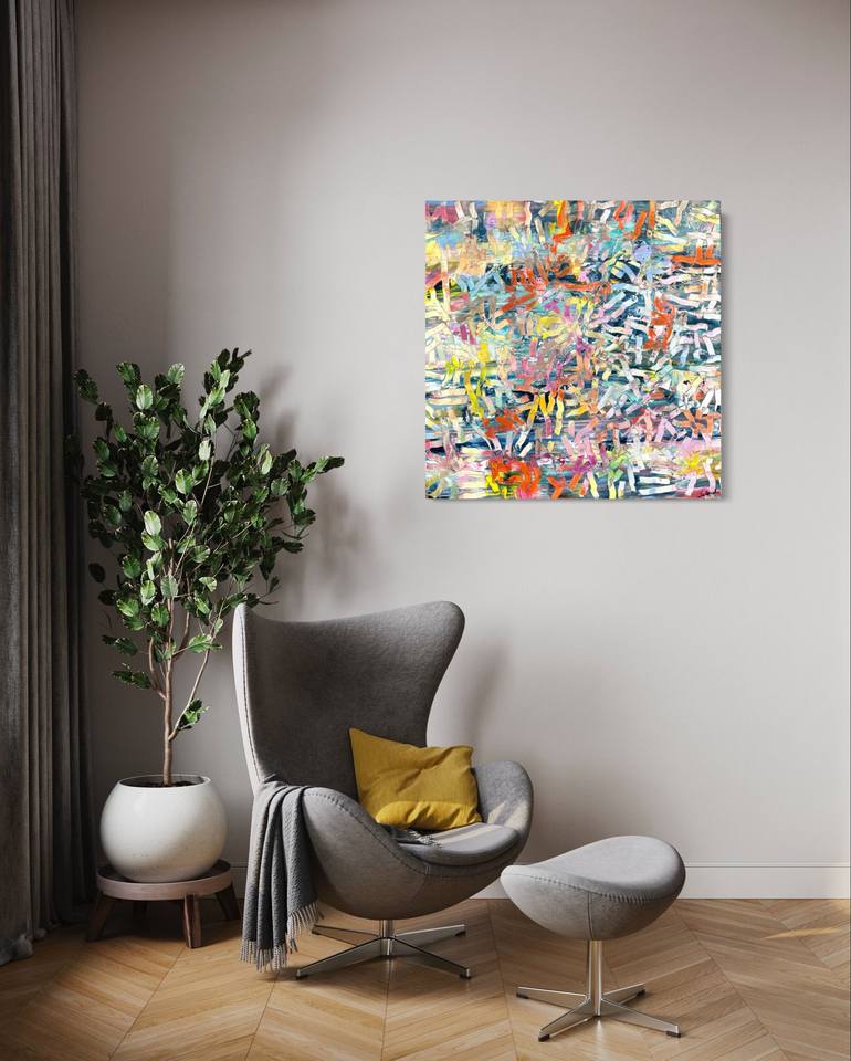 Original Abstract Painting by Maria Esmar