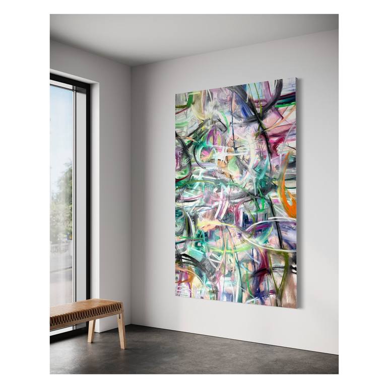 Original Abstract Painting by Maria Esmar