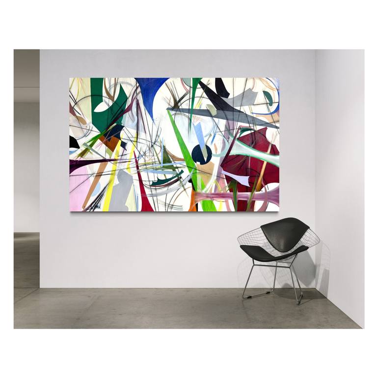 Original Abstract Expressionism Abstract Paintings by Maria Esmar