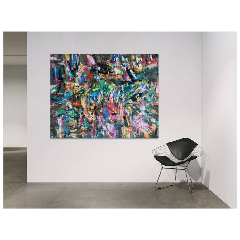 Original Abstract Painting by Maria Esmar