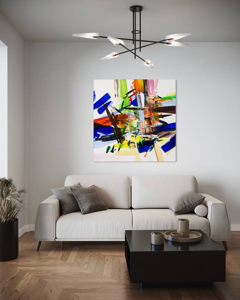 Original Abstract Painting by Maria Esmar