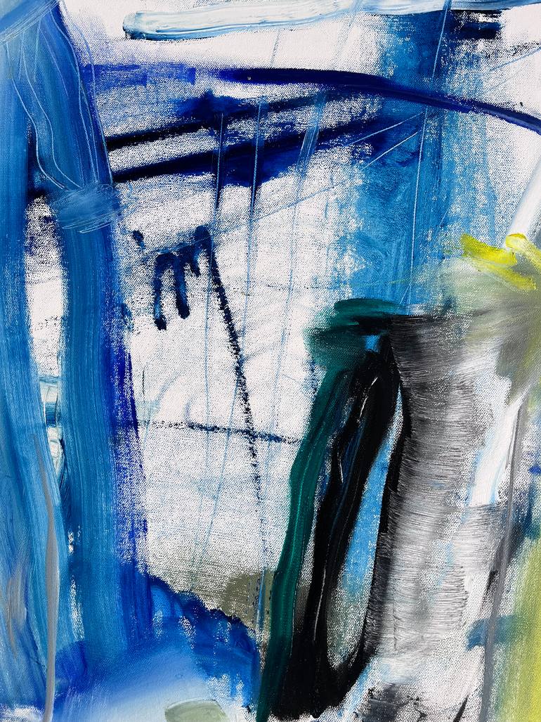 Original Abstract Expressionism Abstract Painting by Maria Esmar