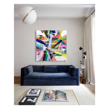 Original Abstract Expressionism Abstract Paintings by Maria Esmar