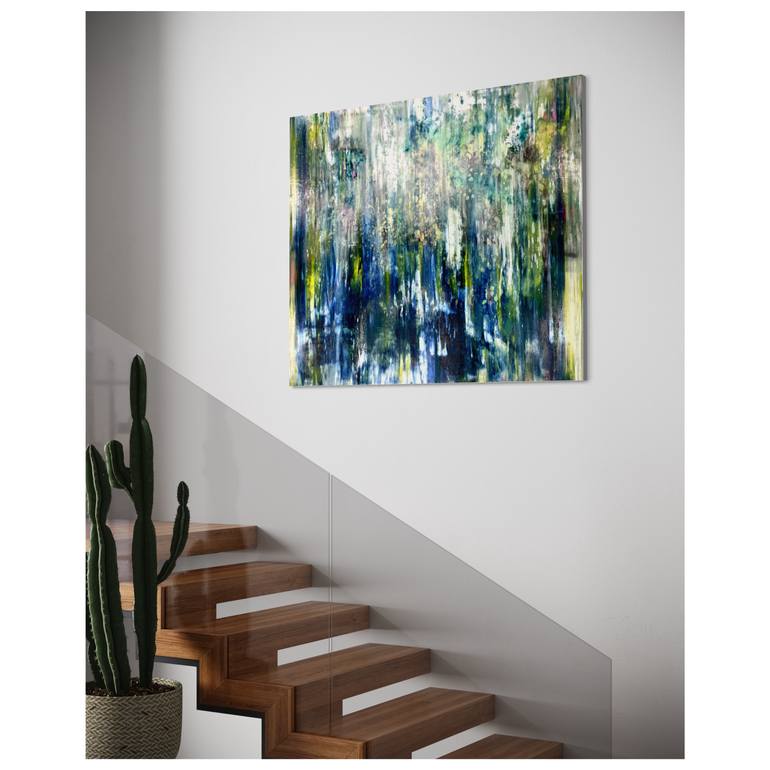 Original Abstract Expressionism Abstract Painting by Maria Esmar