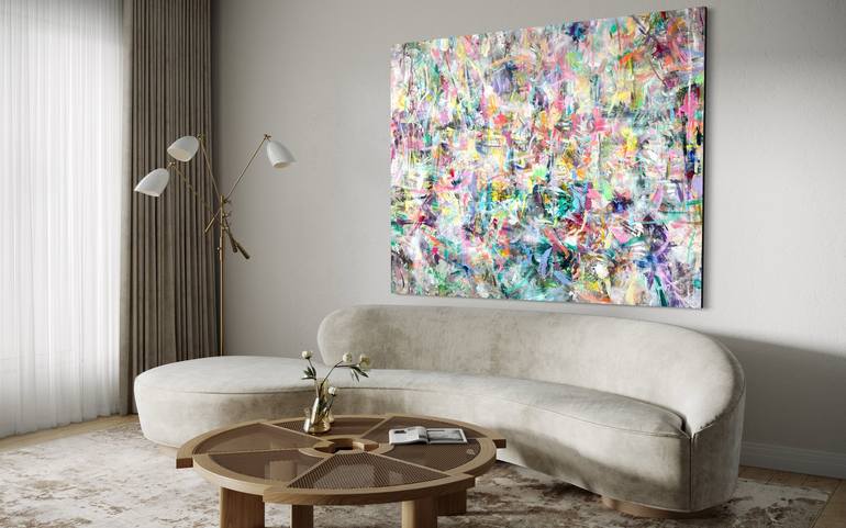 Original Abstract Painting by Maria Esmar