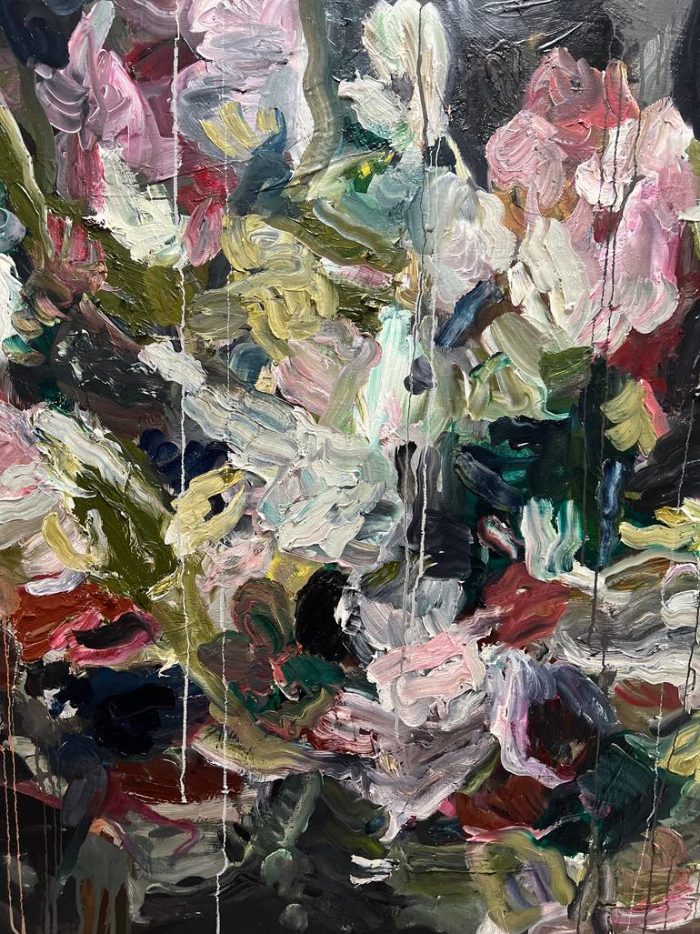 Original Abstract Expressionism Abstract Painting by Maria Esmar