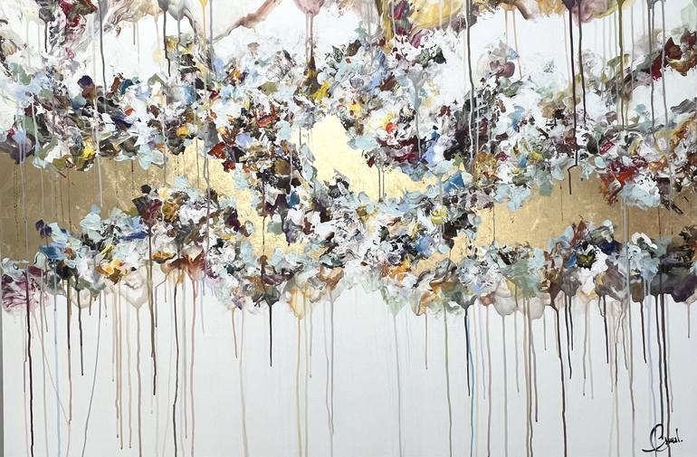 Original Abstract Expressionism Abstract Paintings by Maria Esmar