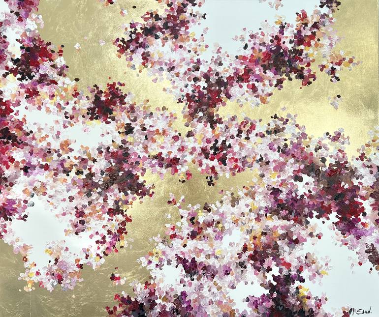 Original Abstract Expressionism Abstract Paintings by Maria Esmar