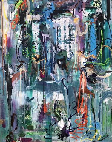 Original Abstract Paintings by Maria Esmar