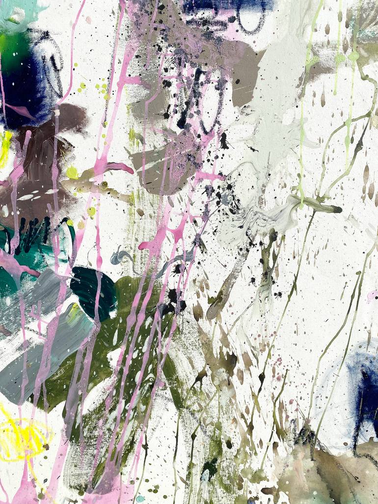 Original Abstract Expressionism Abstract Painting by Maria Esmar