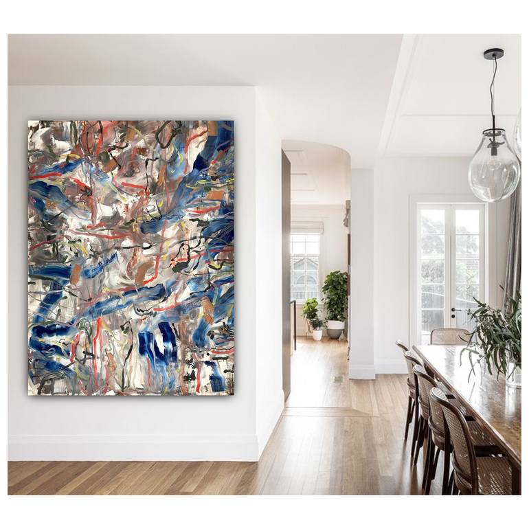 Original Abstract Painting by Maria Esmar