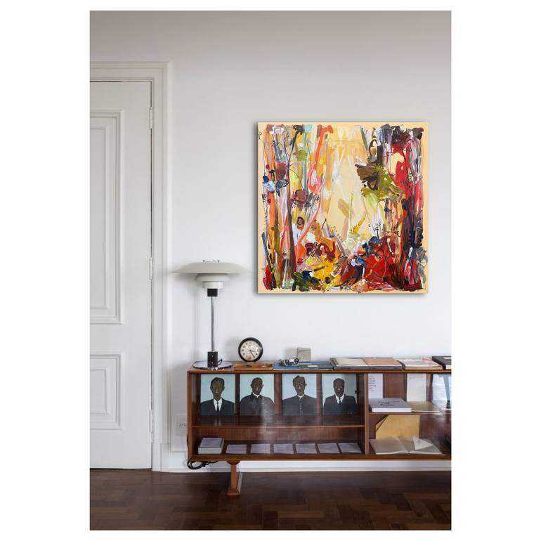 Original Abstract Painting by Maria Esmar