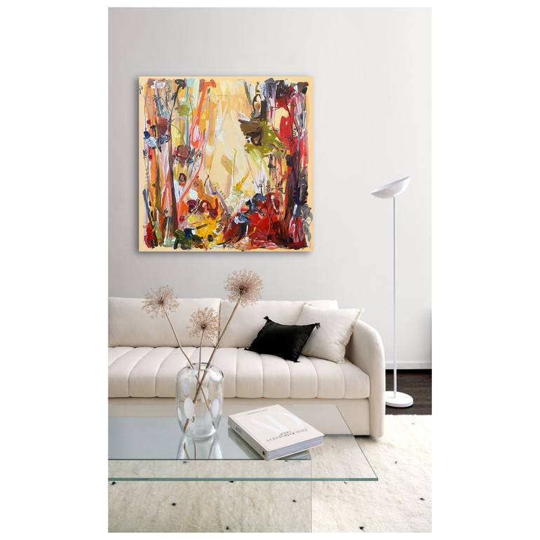 Original Abstract Painting by Maria Esmar